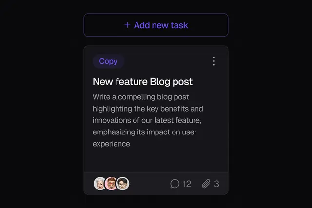 Integrated Task Management